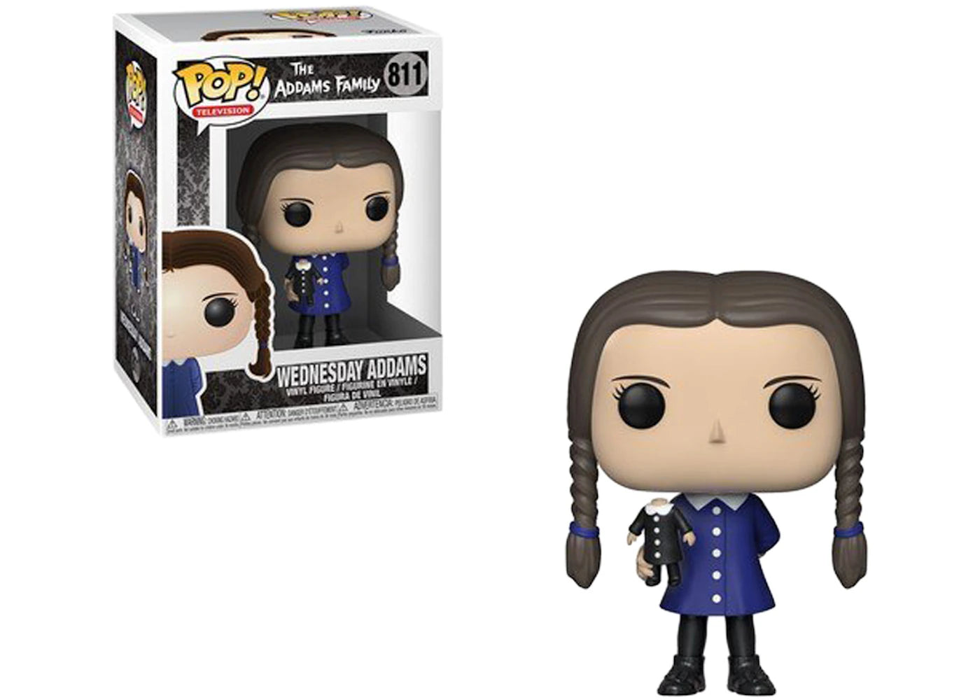 Funko Pop! Television The Addams Family Wednesday Addams Figure #811-