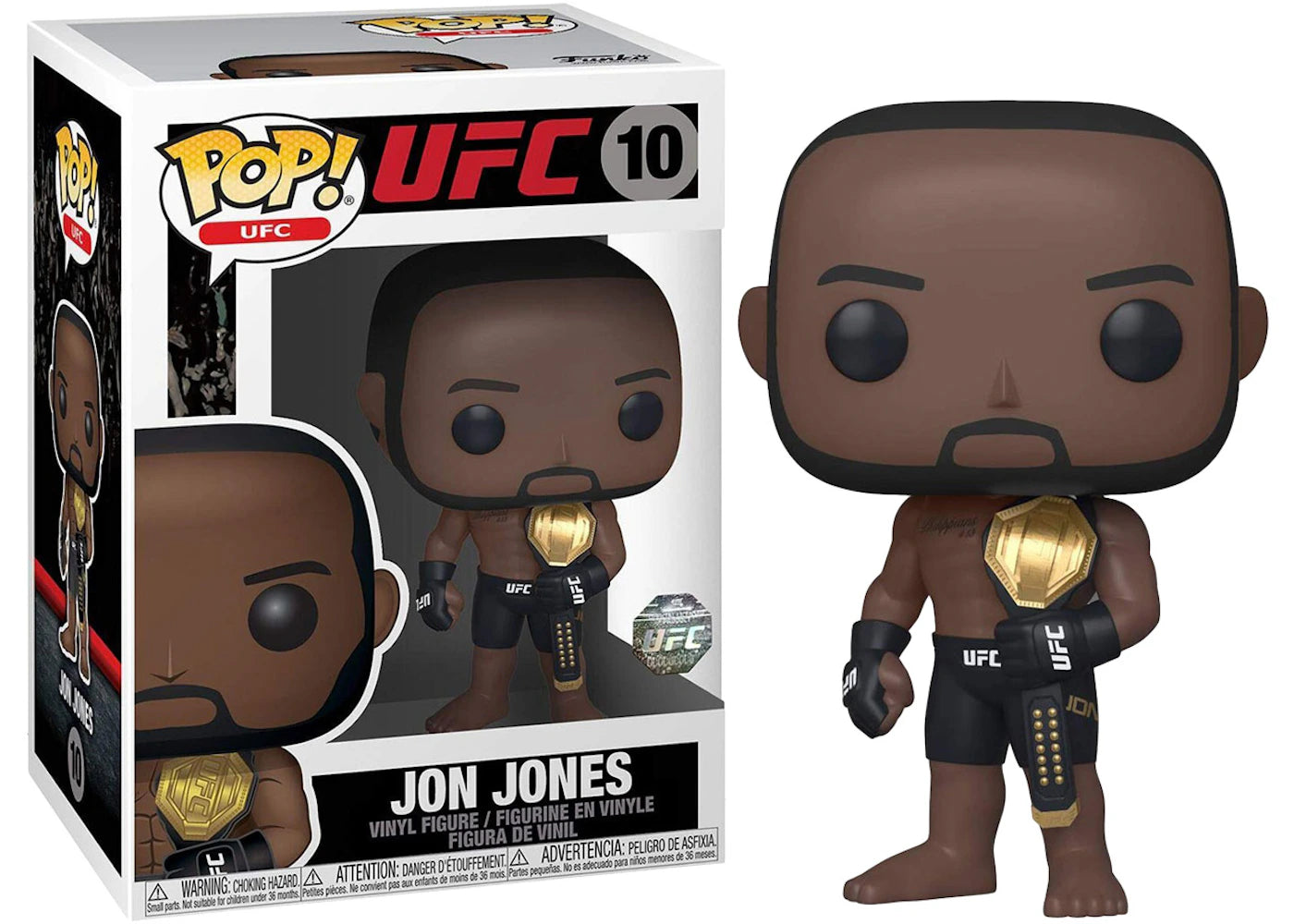 Funko Pop! UFC Jon Jones UFC Legacy Championship Belt Figure #10-