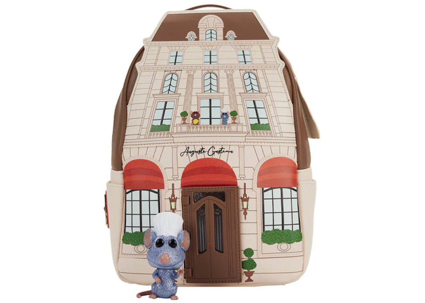 Funko Pop! x Loungefly Disney Pixar Ratatouille Remy Diamond Collection Figure #1201 and Backpack Bundle-