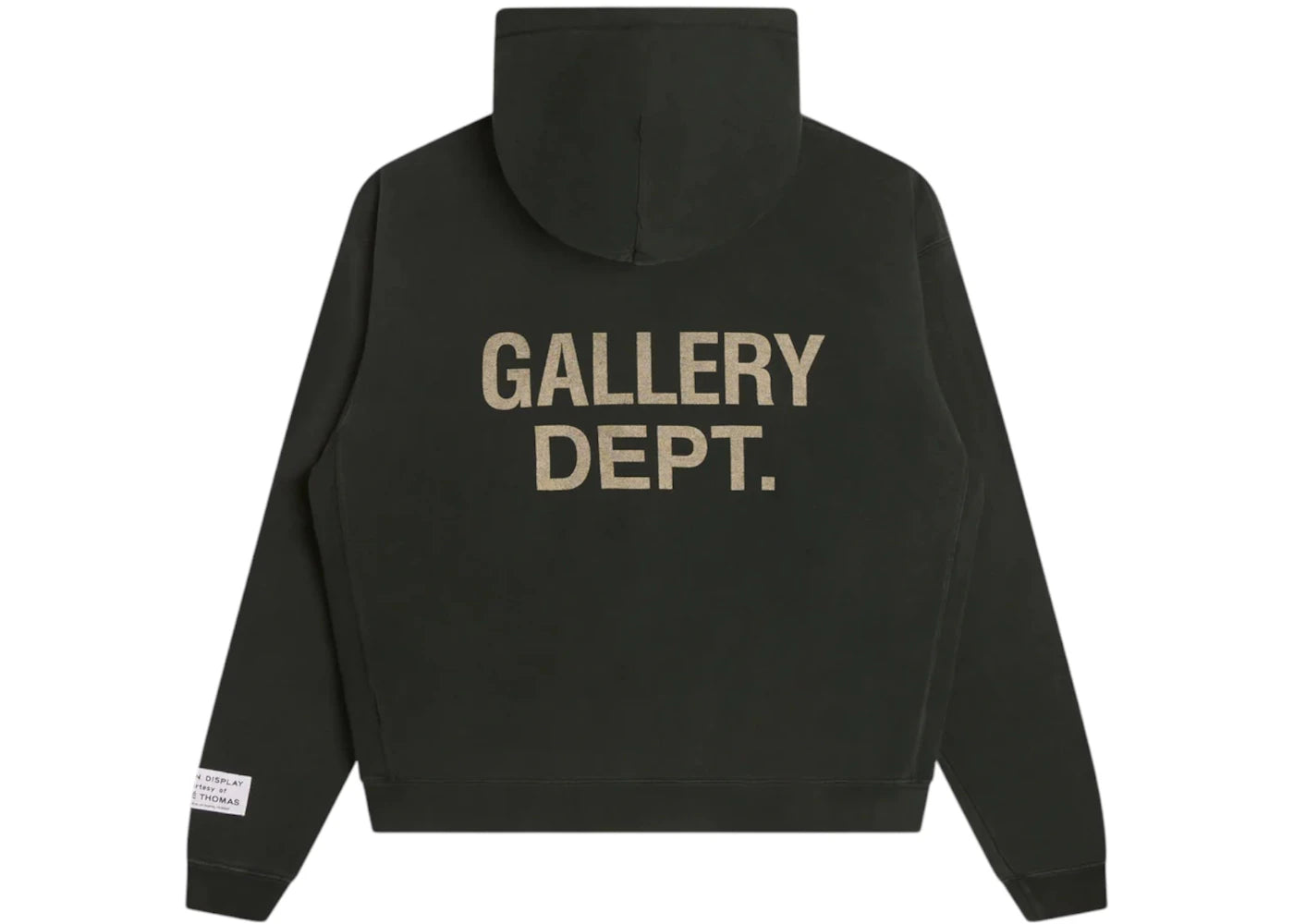 Gallery Dept. 90's Logo Hoodie-Vintage Black