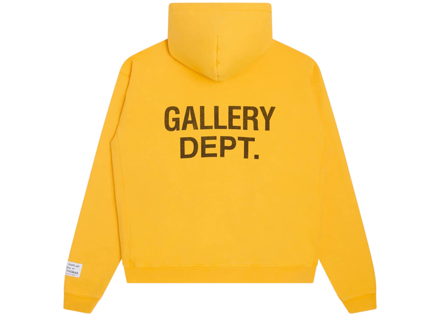 Gallery Dept. 90s GD Logo Hoodie-Gold