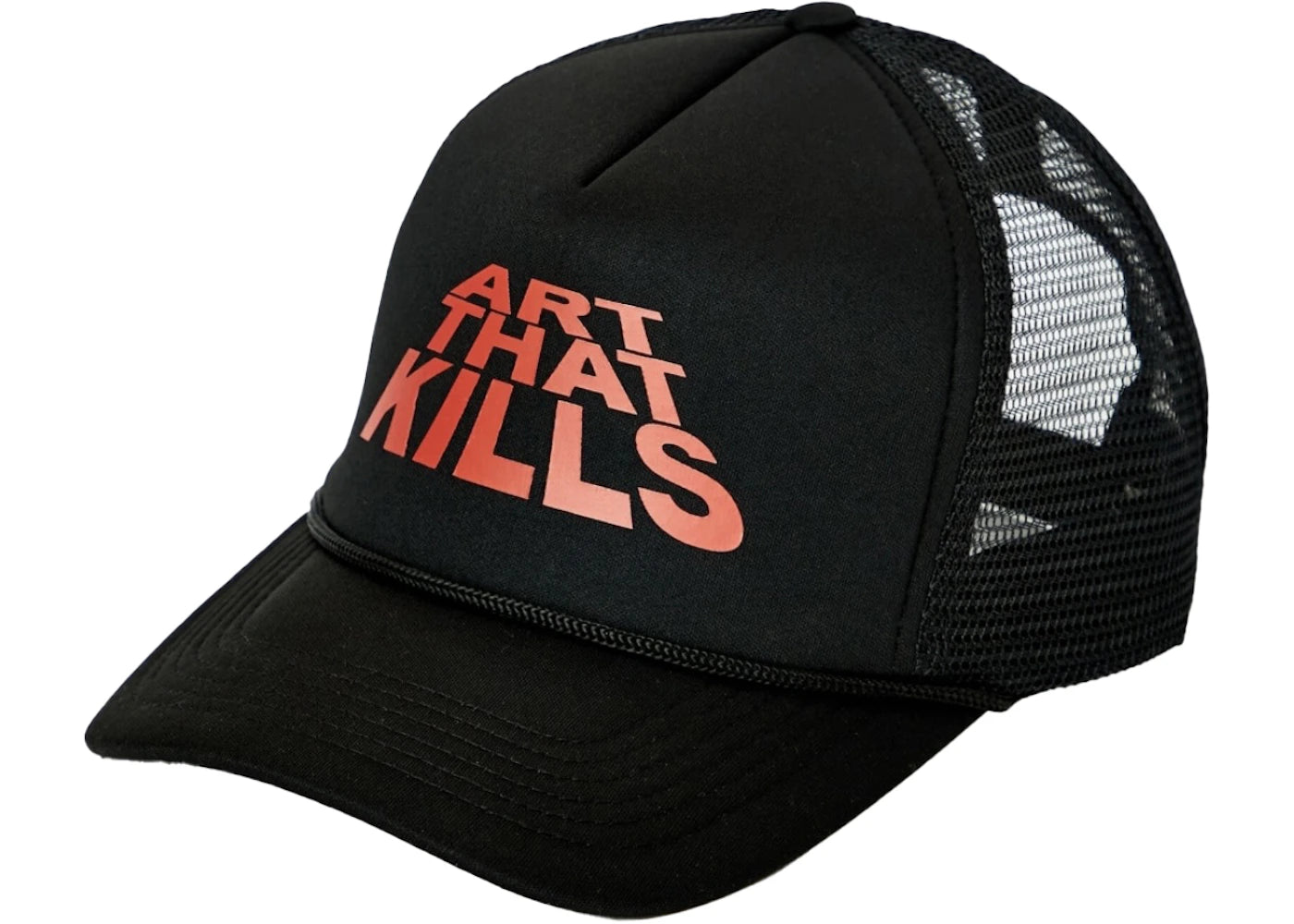 Gallery Dept. ATK Stack Logo Trucker-Black/Red