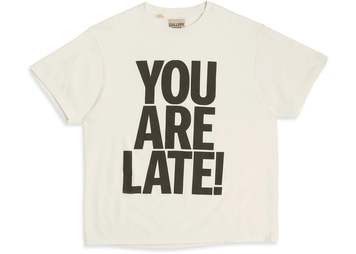 Département Galerie ATK T-shirt « You Are Late » - Blanc