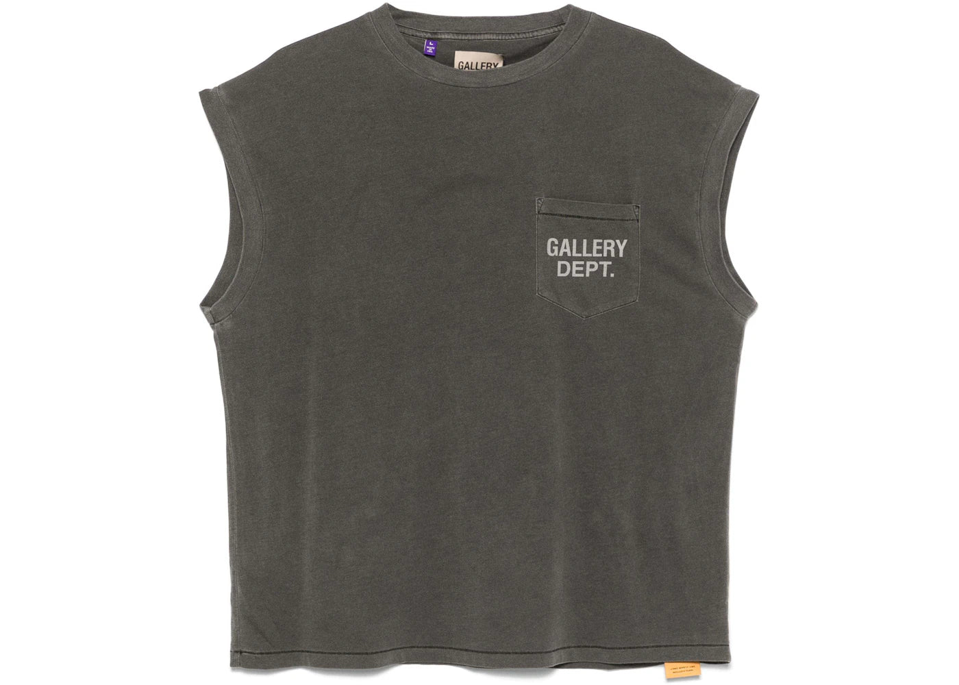 Gallery Dept. Augi Sleeveless T-shirt-Vintage Black