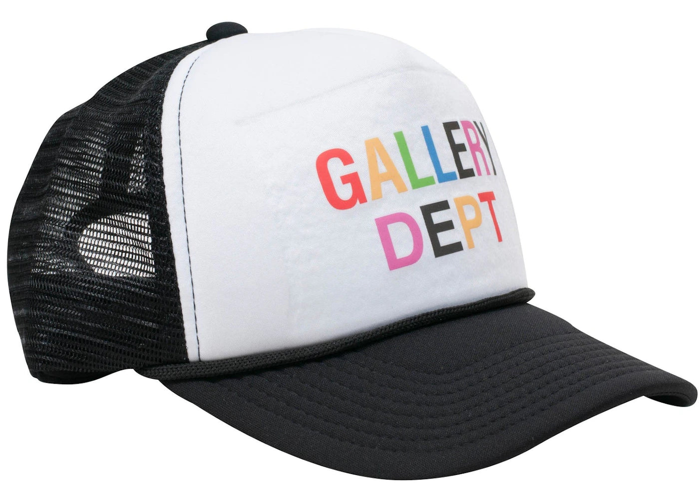 Gallery Dept. Beverly Hills Trucker Hat-Black/White