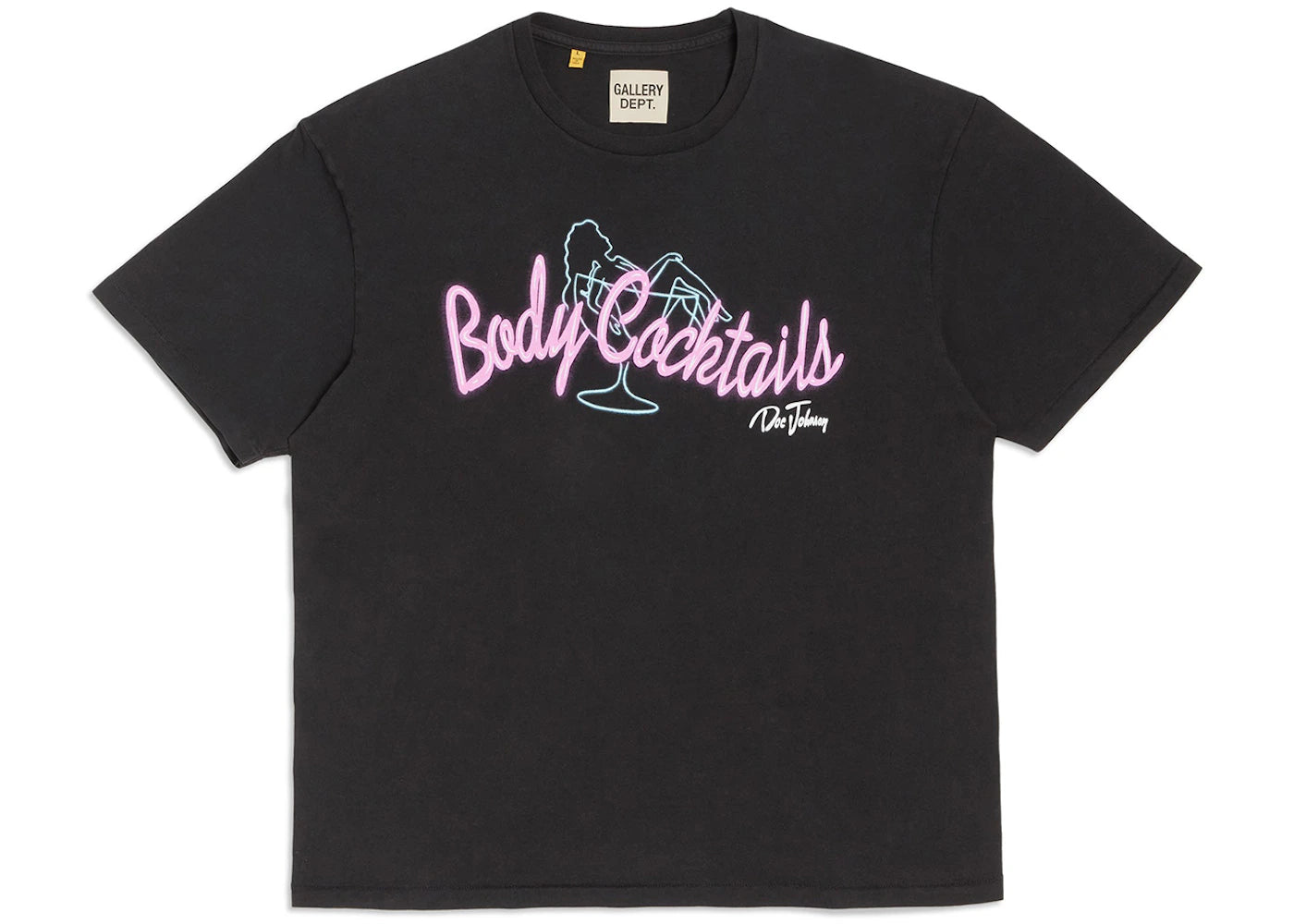 Gallery Dept. Body Cocktails T-Shirt-Black