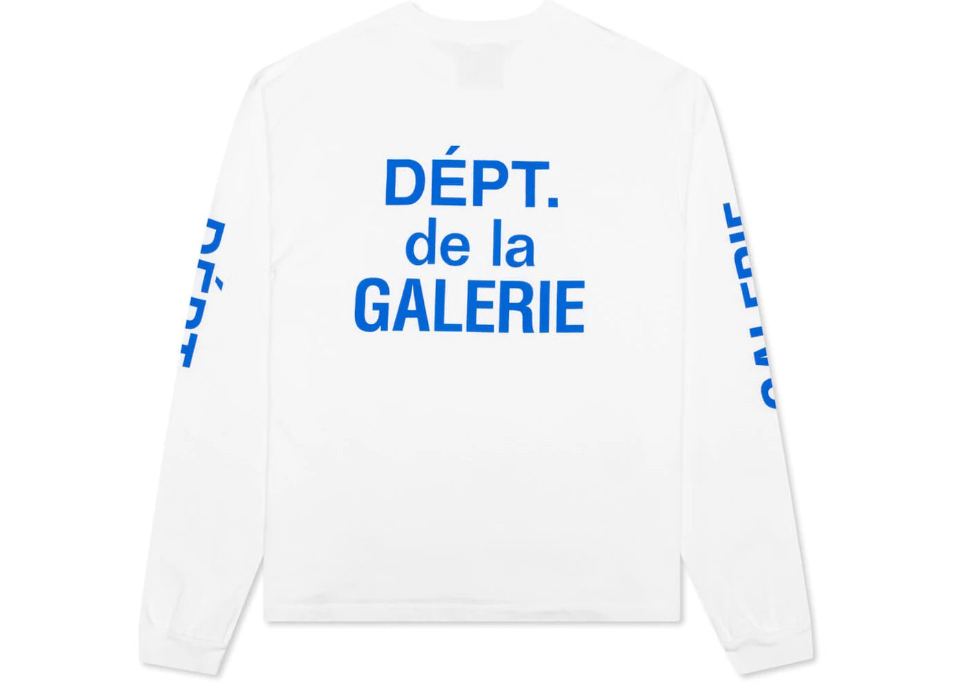 T-shirt manches longues Gallery Dept. French Collector - Blanc Bleu