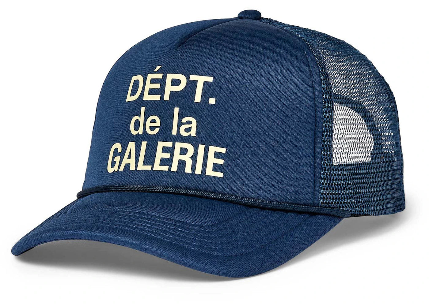 Casquette de camionneur avec logo français Gallery Dept. - Bleu marine