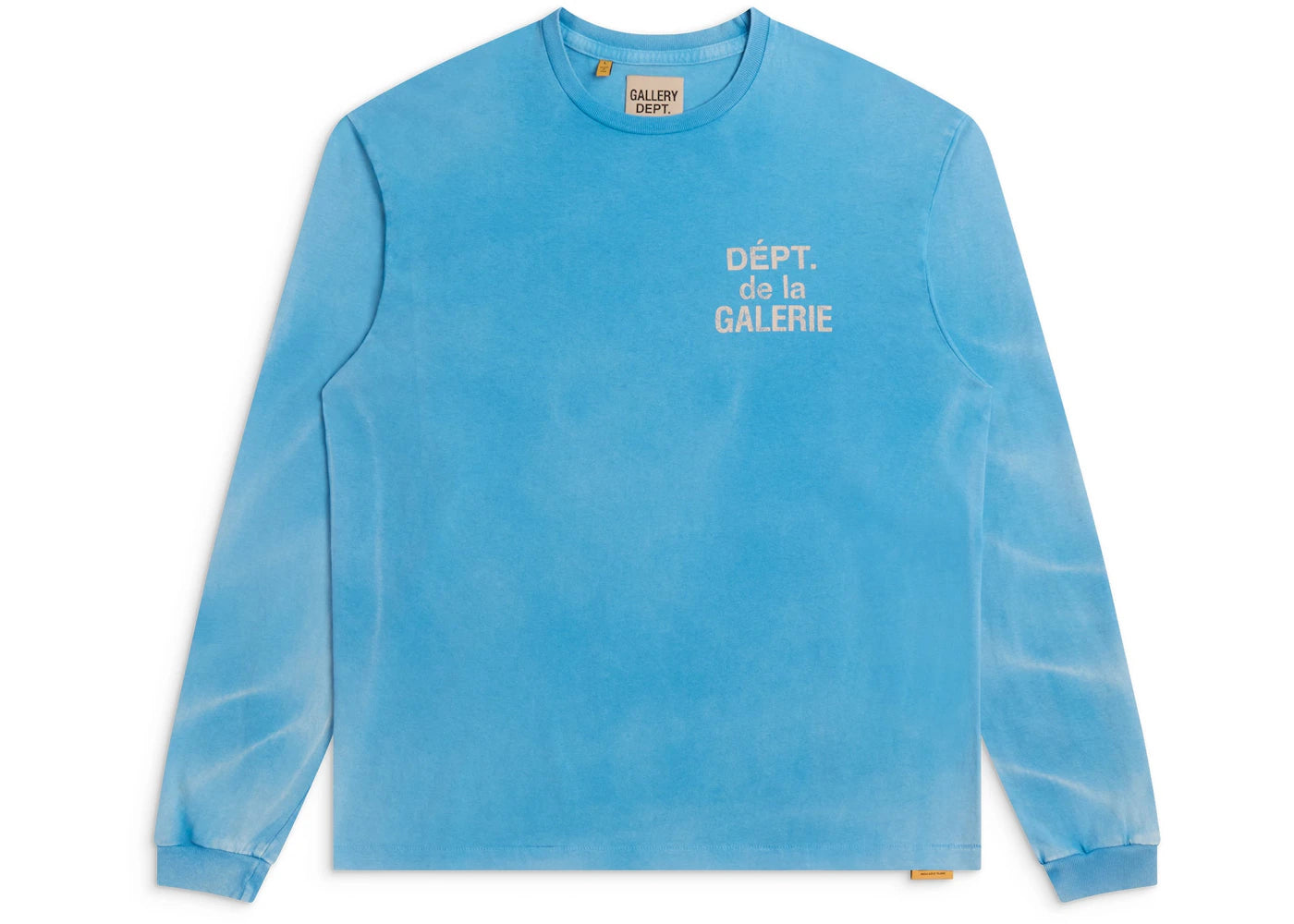 Gallery Dept. French Longsleeve T-shirt-Cyan