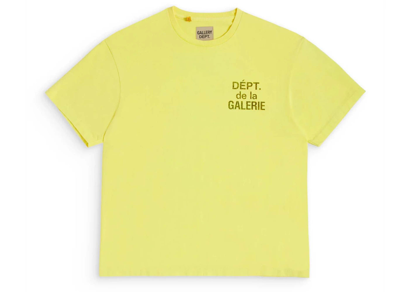Département Galerie Tee-Flo Jaune Français