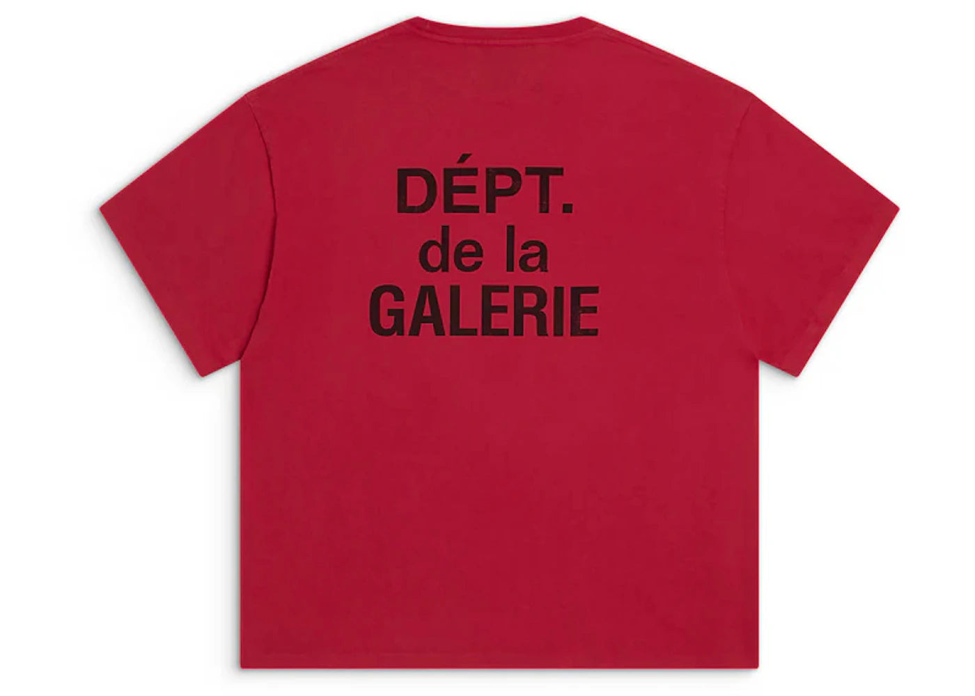 Département Galerie T-shirt français rouge
