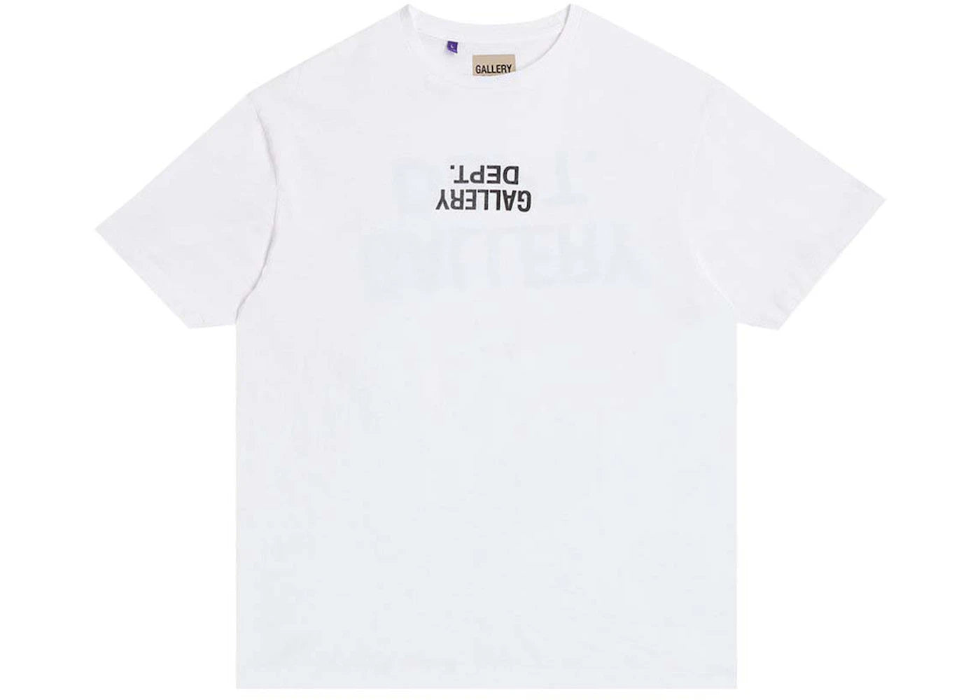 T-shirt blanc Gallery Dept. Fucked Up Logo