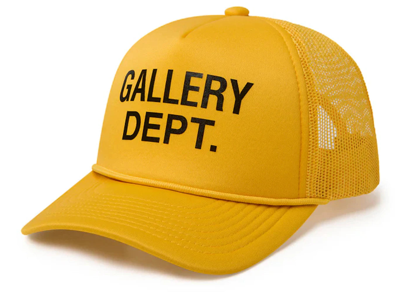 Gallery Dept. GD Logo Trucker Cap-Gold