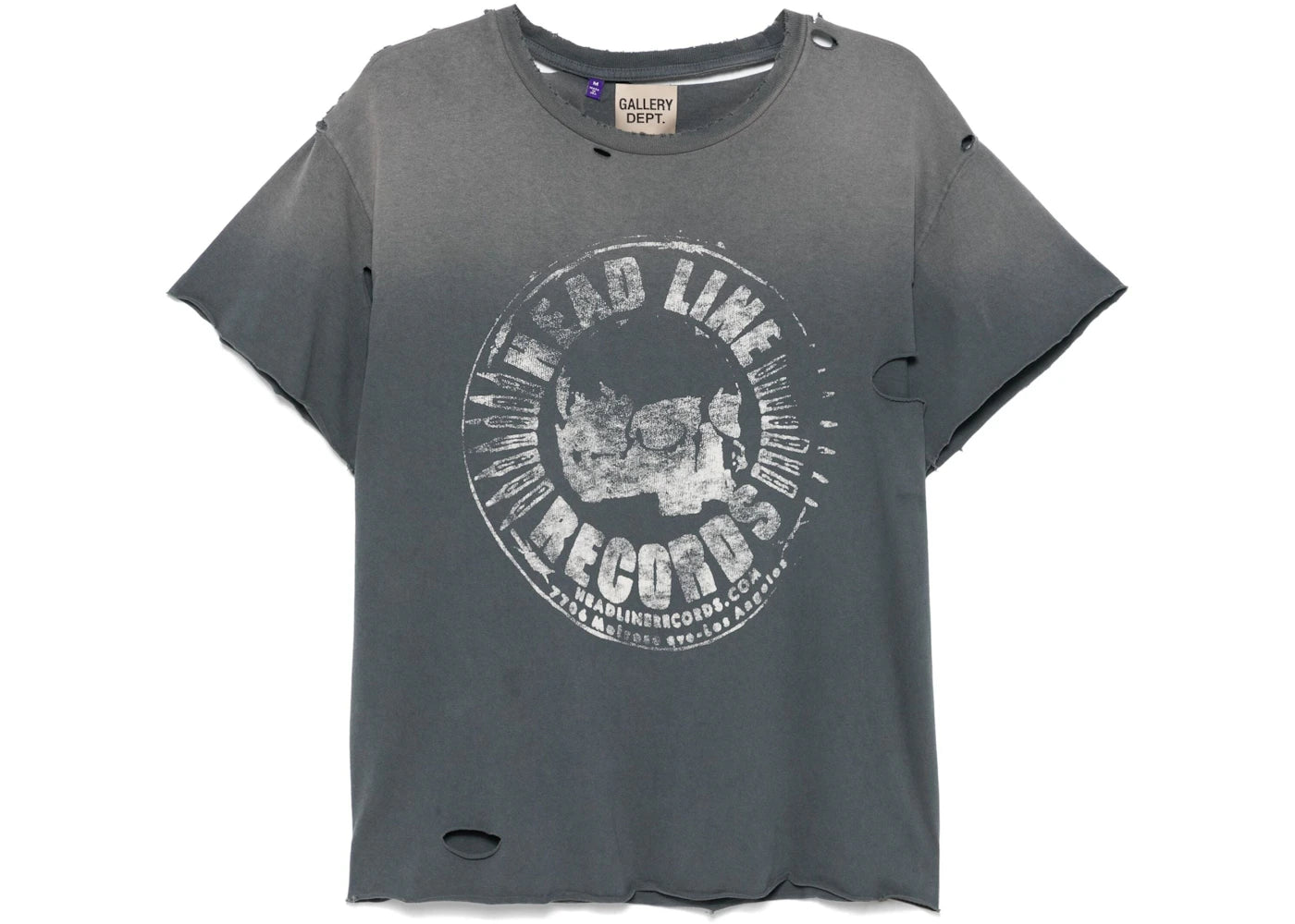 T-shirt noir de Gallery Dept. Grailed