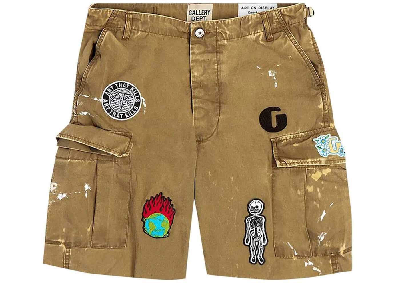 Gallery Dept. Kenzie Fatigue Cargo Short-Olive