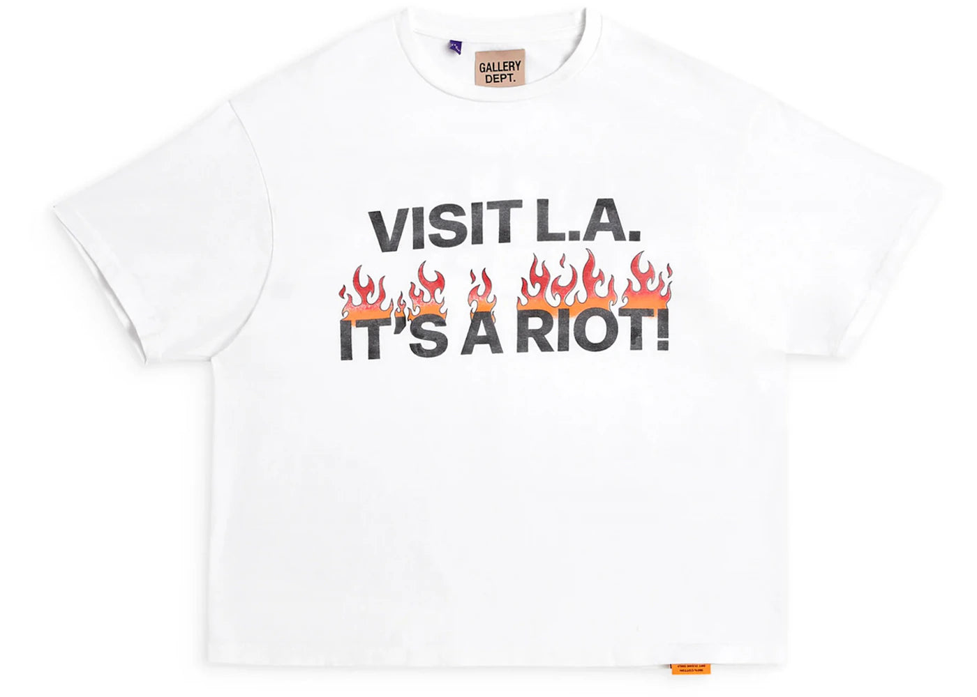 Gallery Dept. L.A. Riot T-shirt-White