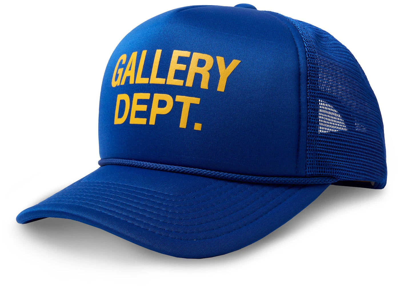 Gallery Dept. Logo Trucker Hat-Blue