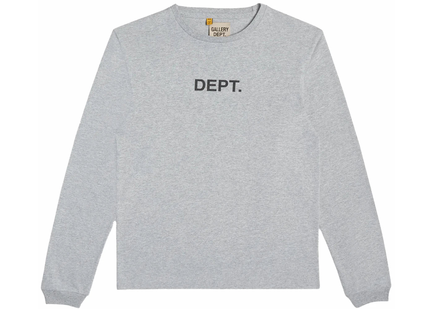Gallery Dept. Long Sleeve T-Shirt-Heather Grey
