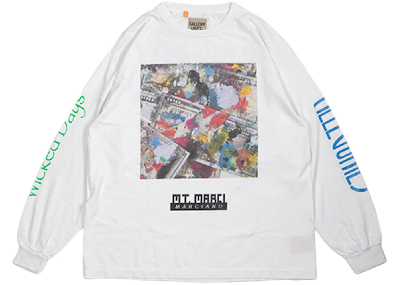 Gallery Dept. Mt Marci Allegolies L/S T-Shirt-White
