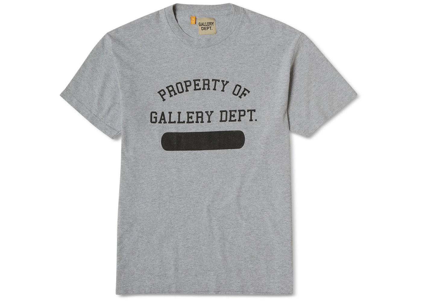 T-shirt gris du département des biens de la galerie