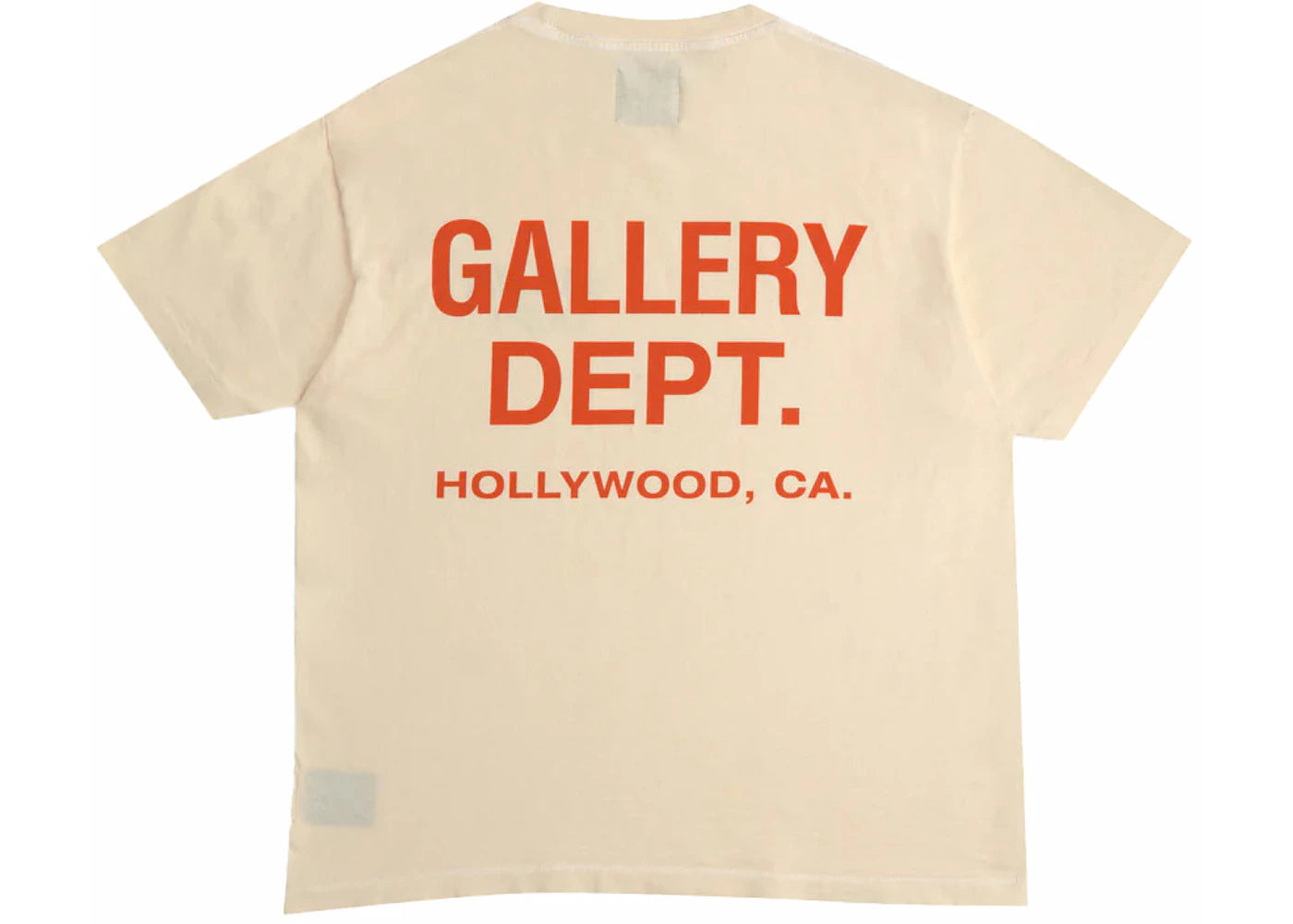 Gallery Dept. Souvenir T-Shirt-Cream/Orange