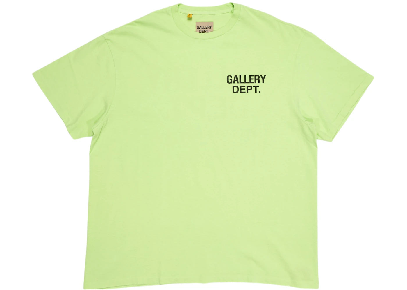 Gallery Dept. Souvenir T-shirt-Lime Green