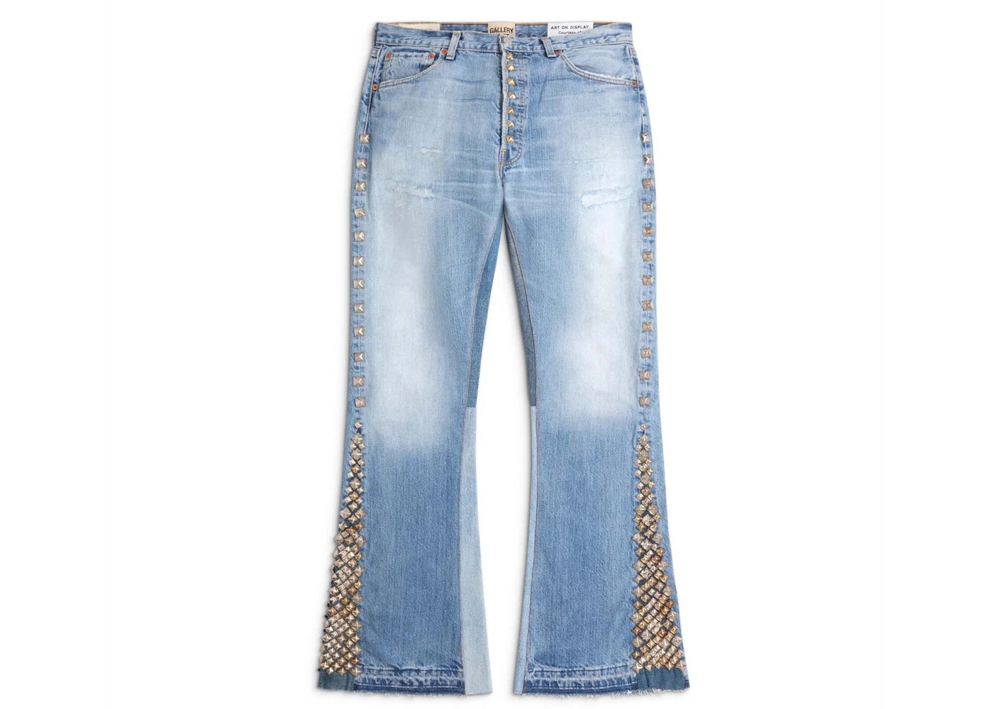 Gallery Dept. Studded La Flare Jeans-Indigo