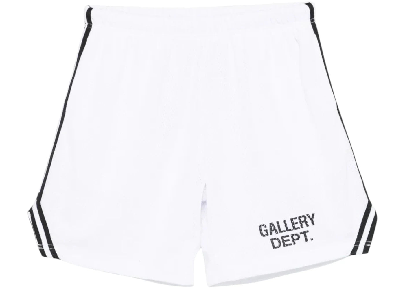 Gallery Dept. Venice Court Shorts-White W/Blck