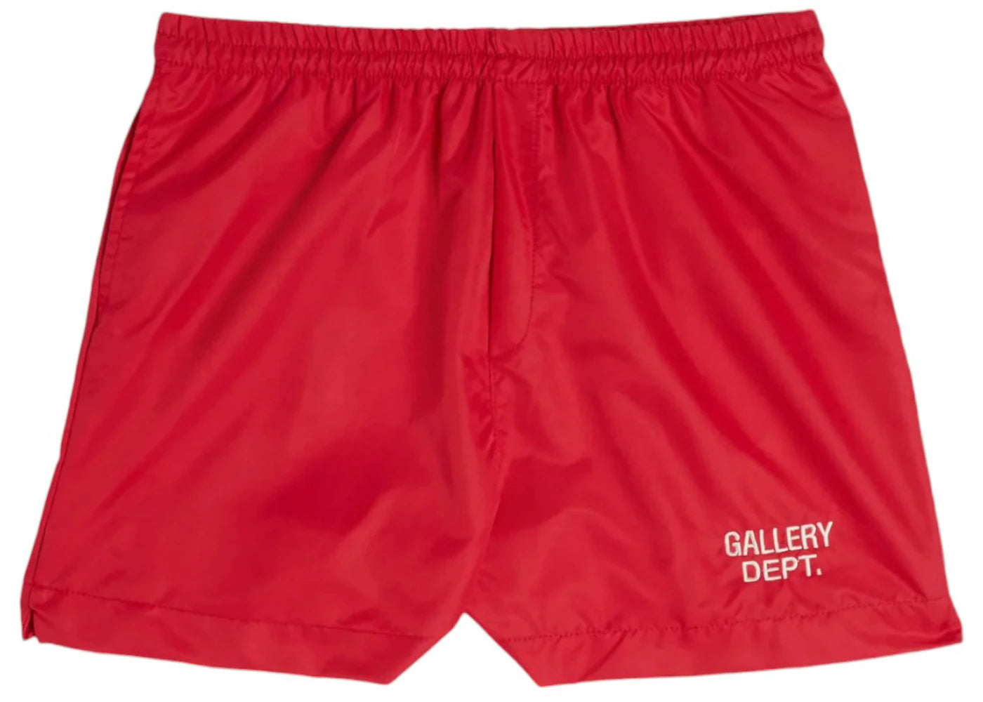 Short en nylon Zuma rouge de Gallery Dept.
