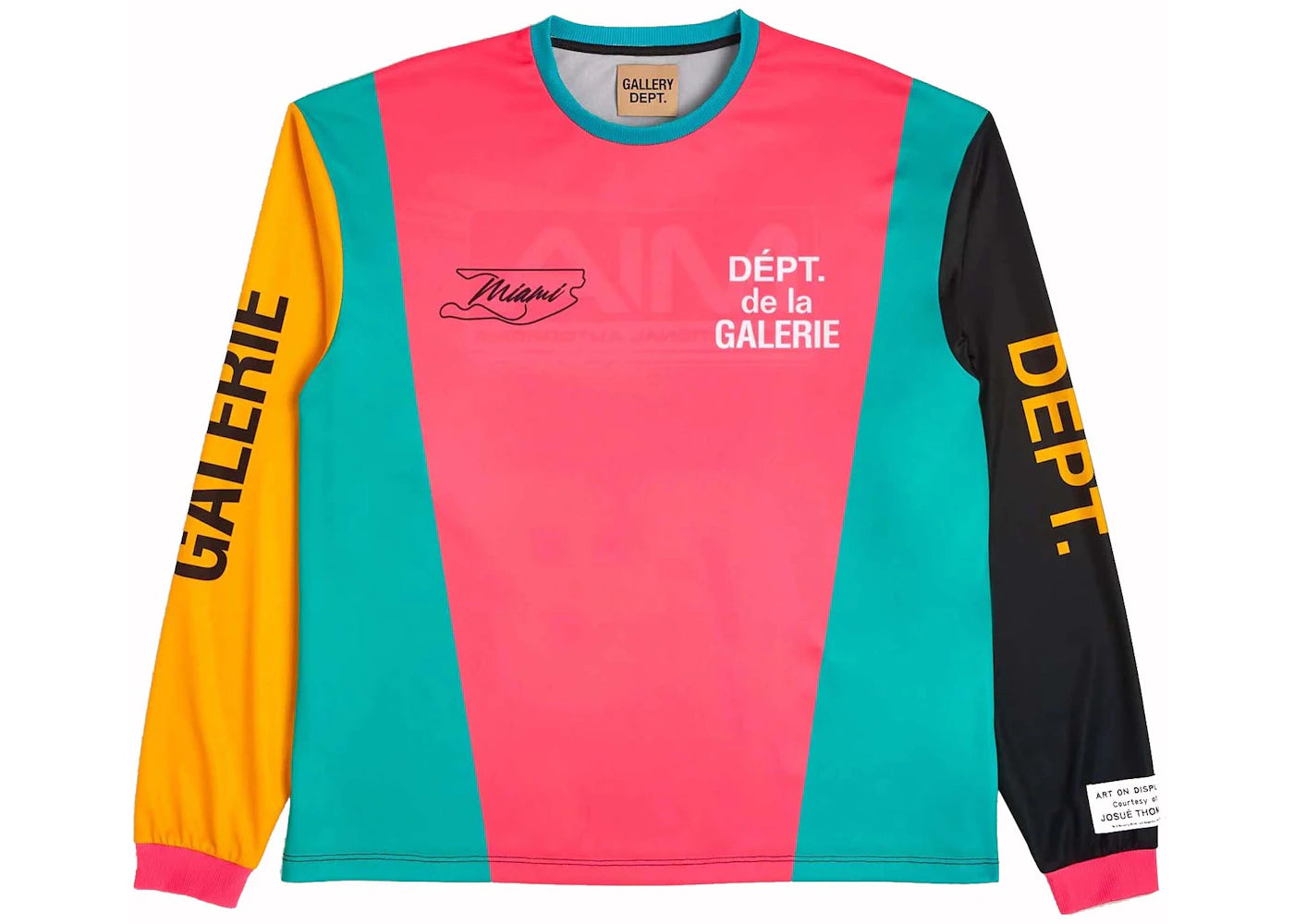 Département Galerie x Miami International Autodrone « Grand Prix de Miami » Maillot de piste MIA - Multicolore