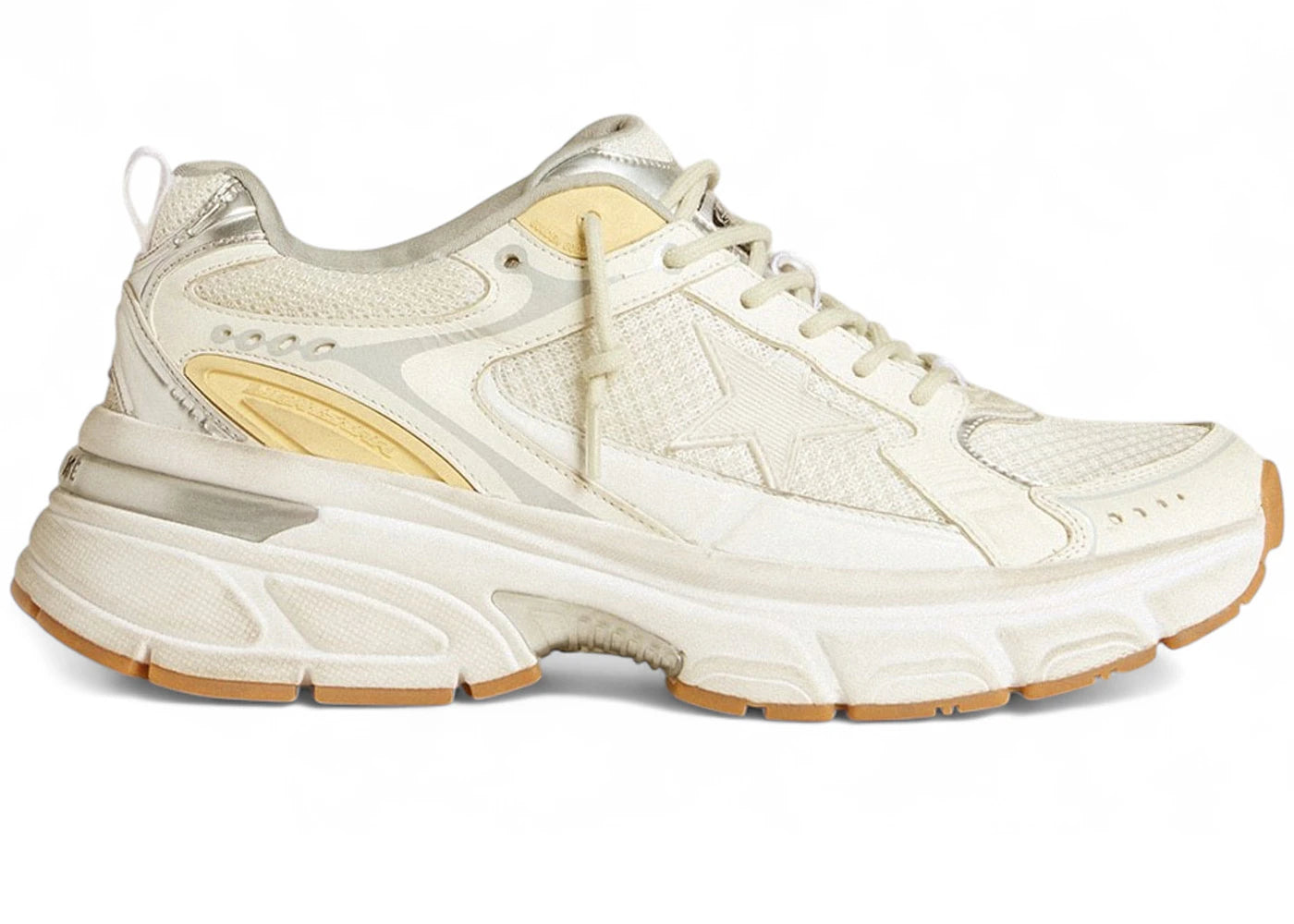 Golden Goose Light Star White Worn White Star