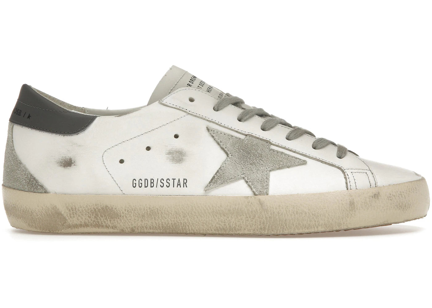 Golden Goose Super-Star-White Grey