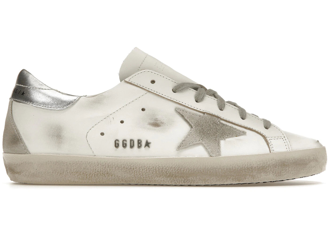Golden Goose Super-Star-White Silver (Women's)