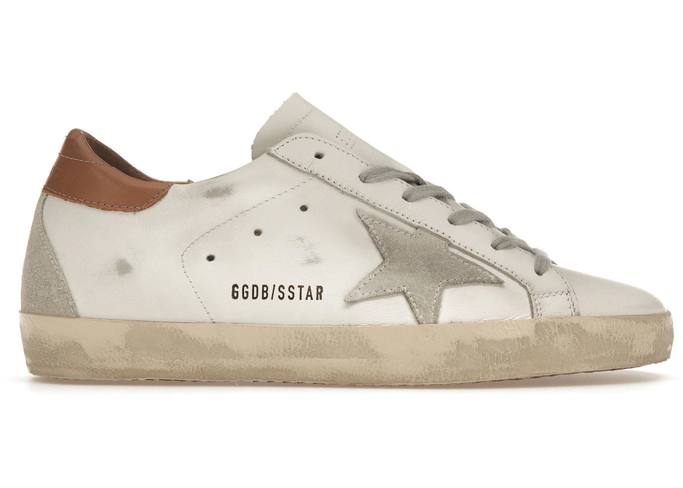 Golden Goose Super-Star-White Tan (Women's)