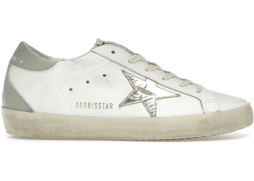 Golden Goose Superstar Deluxe White Platinum Grey