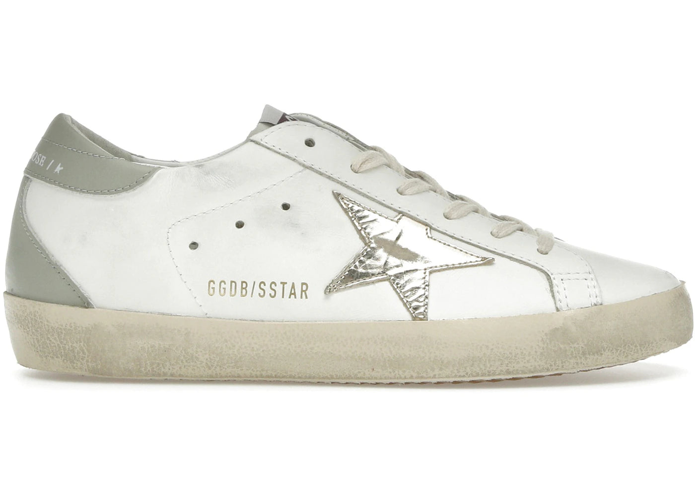 Golden Goose Superstar Deluxe White Platinum Grey