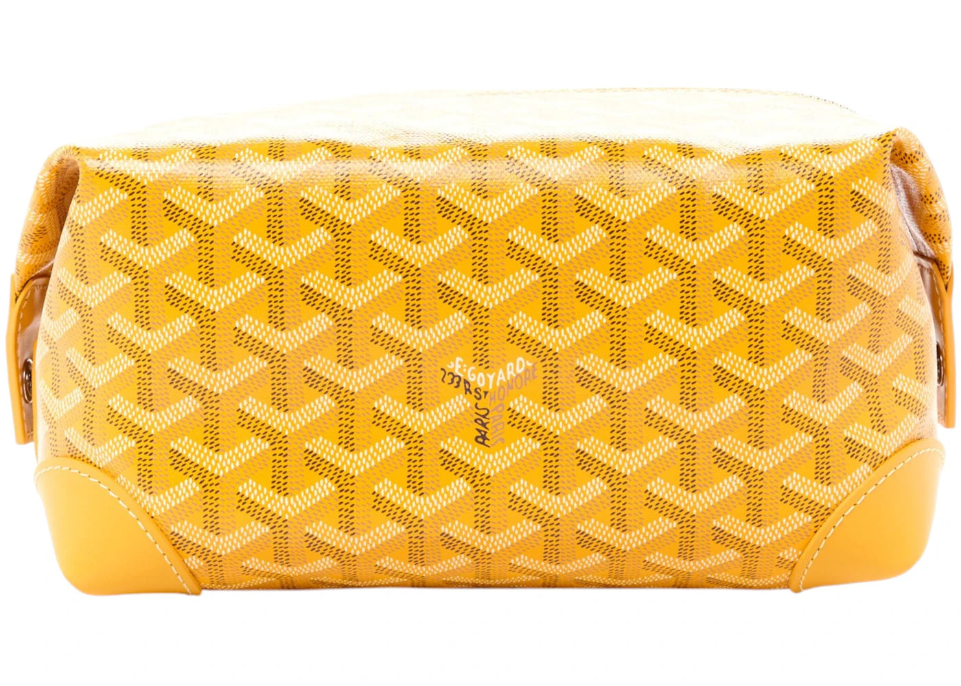 Goyard Boeing 25 Toilet Bag Yellow - main view