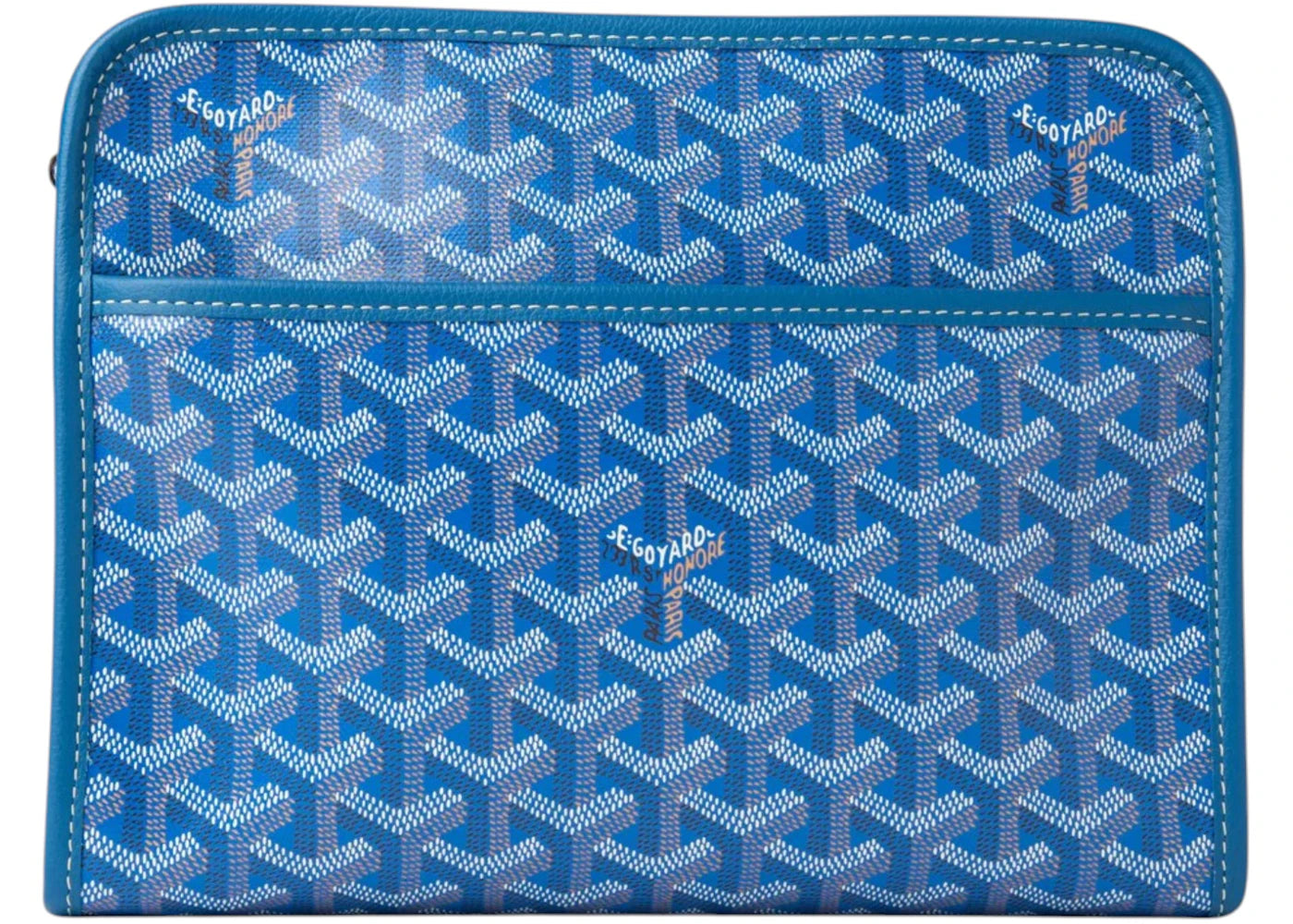 Goyard Jouvence Toiletry Bag MM Blue - main view
