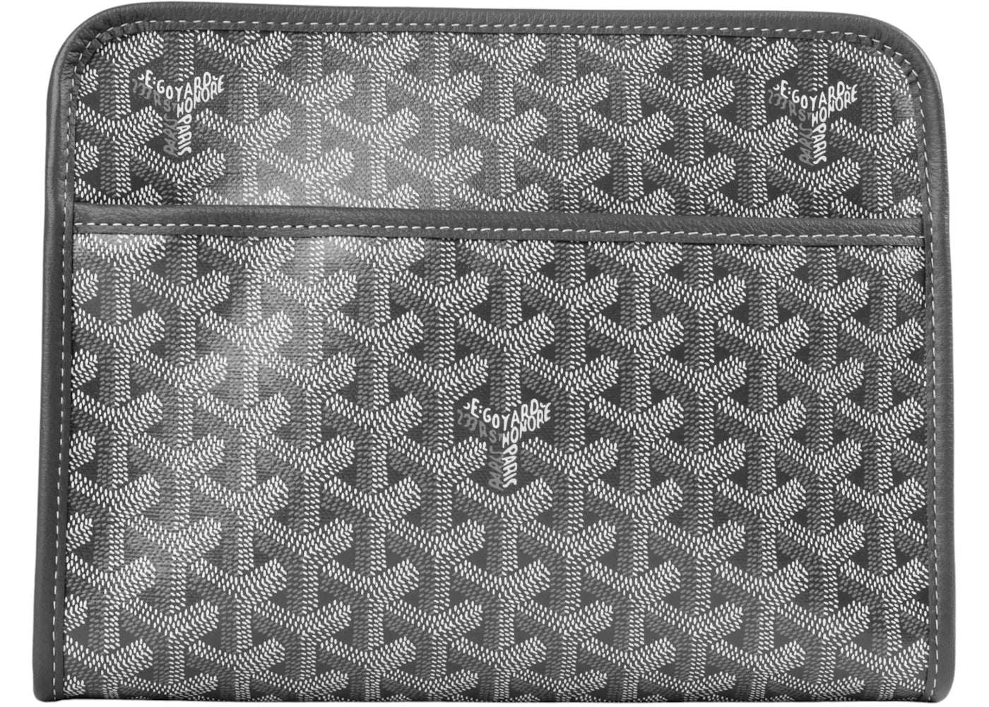 Goyard Jouvence Toiletry Bag MM Gray - main view