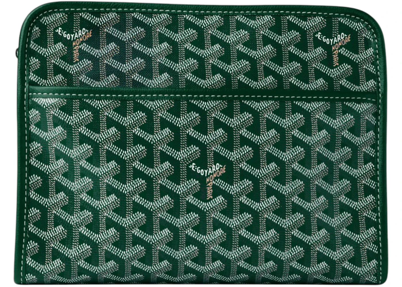 Goyard Jouvence Toiletry Bag MM Green - main view