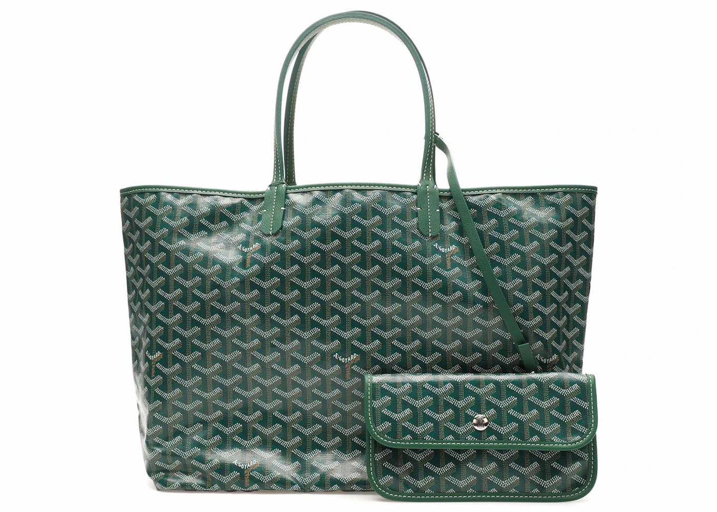 Goyard Saint Louis Tote PM Green - main view