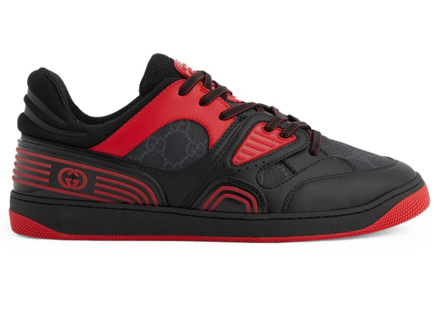 Gucci Basket Low-Black Red