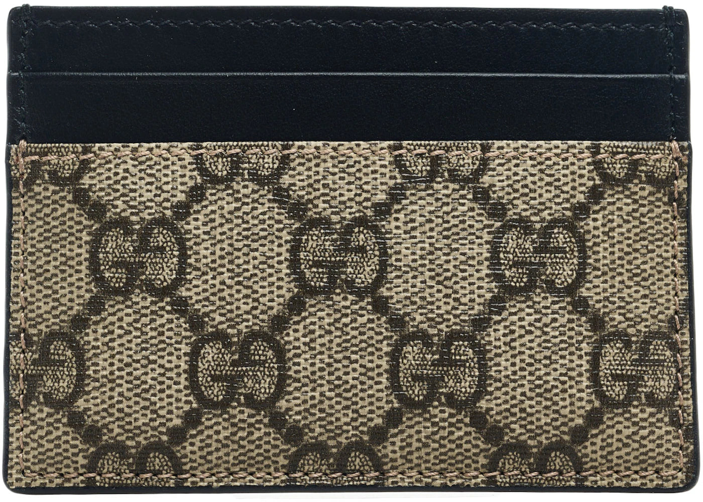 Gucci Card Case Supreme Beige/Black