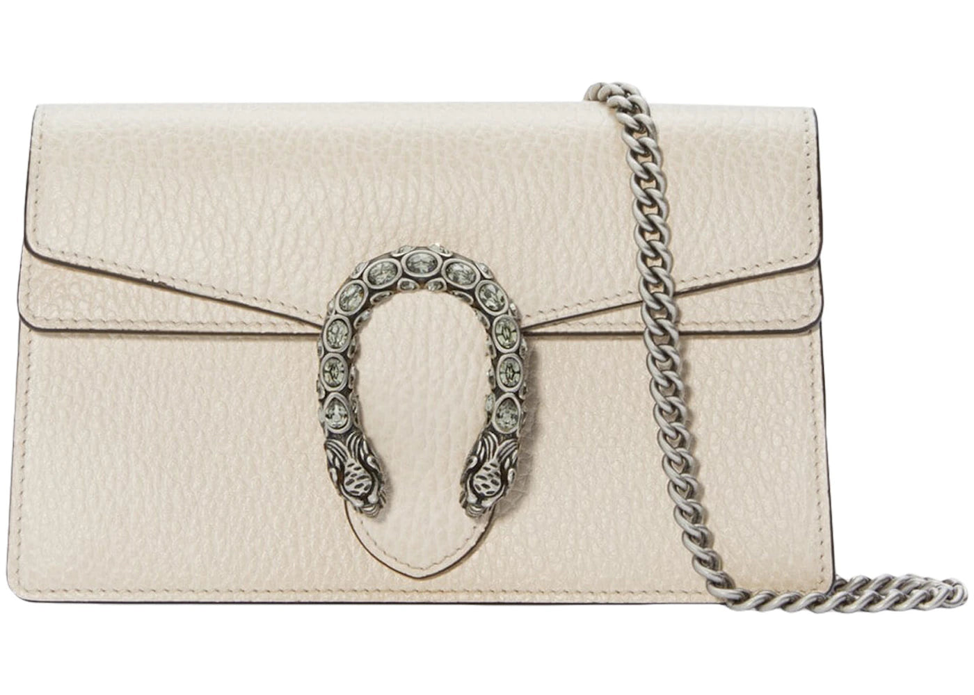Gucci Dionysus Shoulder Bag Super Mini White - main view