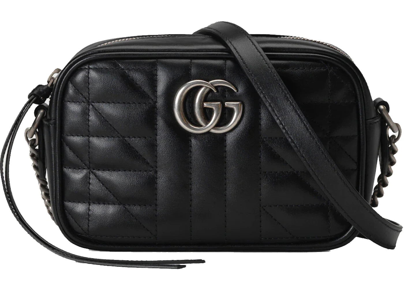 Gucci GG Marmont Shoulder Bag Mini Black - main view