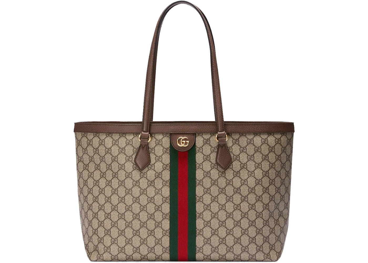 Gucci Ophidia GG Medium Tote Beige/Ebony - main view