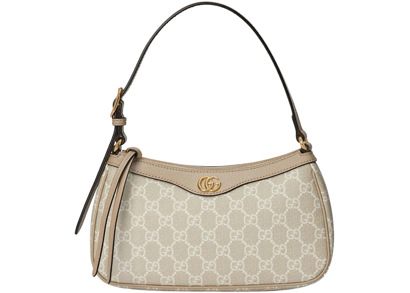 Gucci Ophidia Handbag Small GG Supreme Beige/White - main view