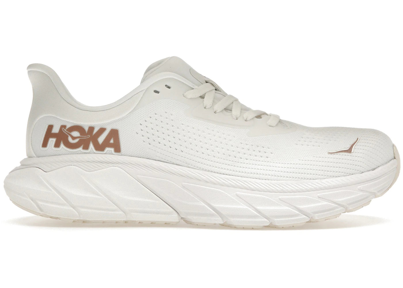 Hoka One One Arahi 7-Blanc De Blanc Rose Gold (Women's)