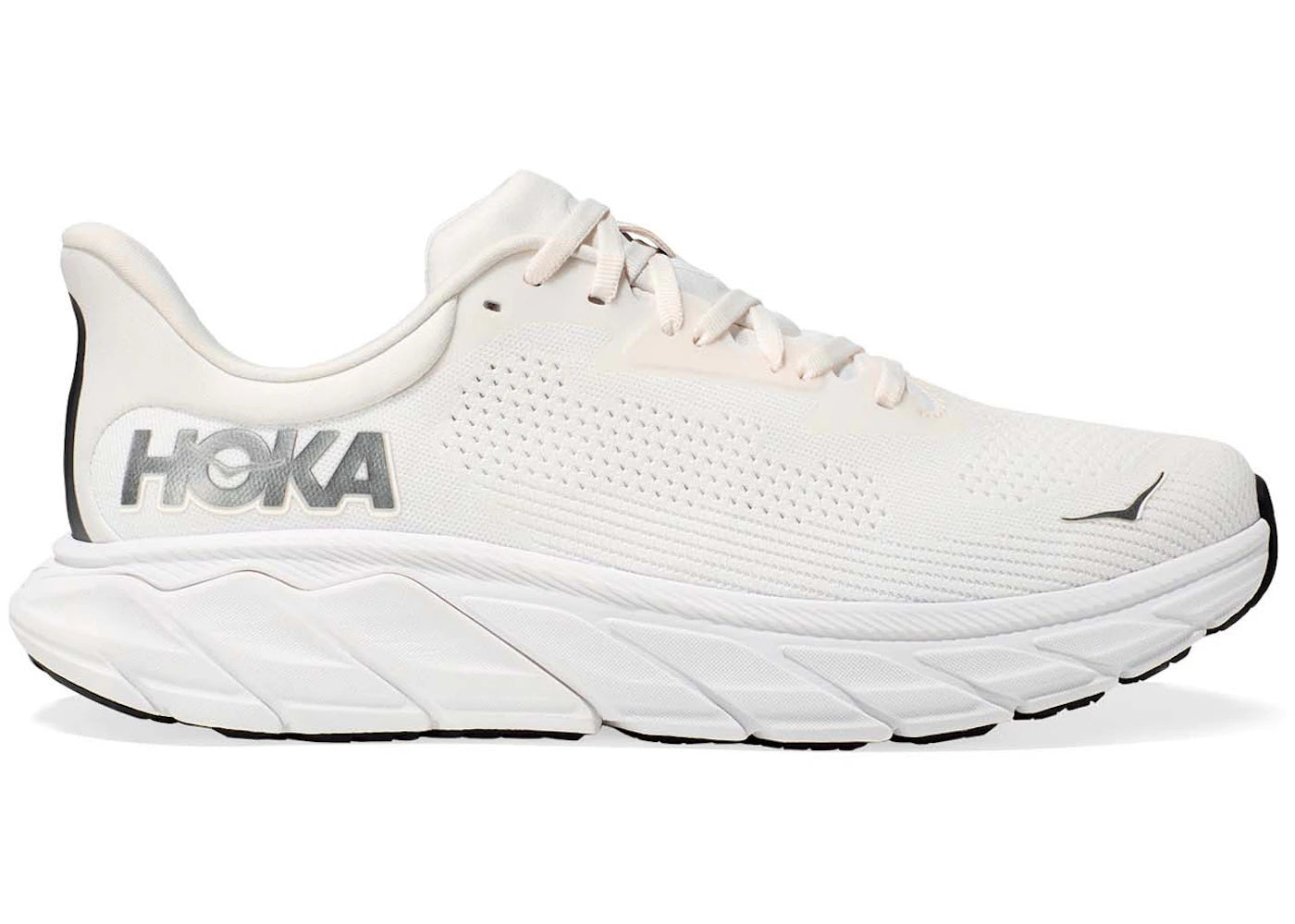 Hoka One One Arahi 7-Blanc De Blanc Steel Wool