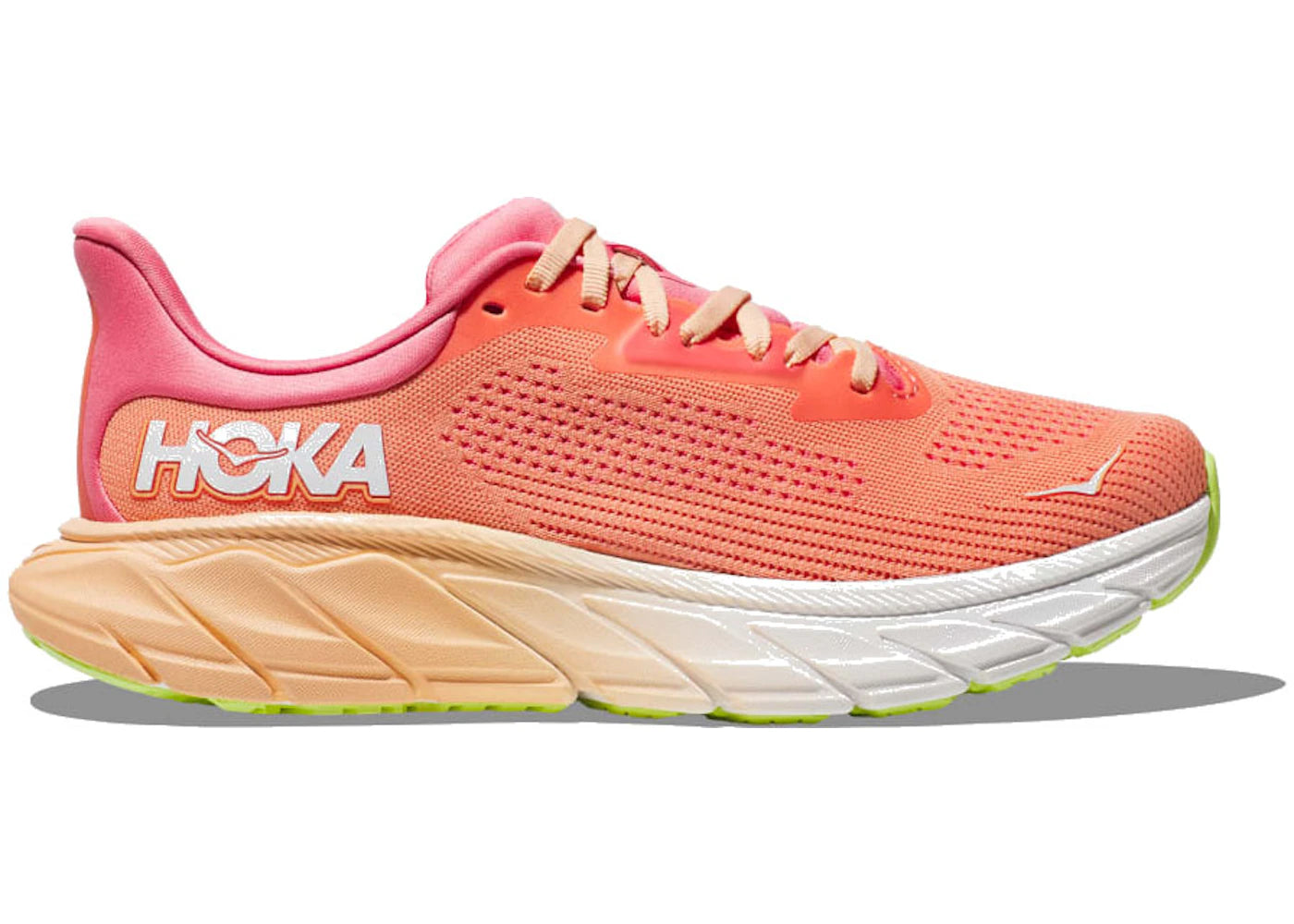 Hoka One One Arahi 7-Papaye Corail (Femme)
